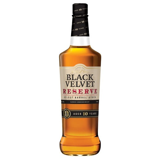 Black Velvet Canadian Whisky Reserve Select Stock 10 Yr 1.75L
