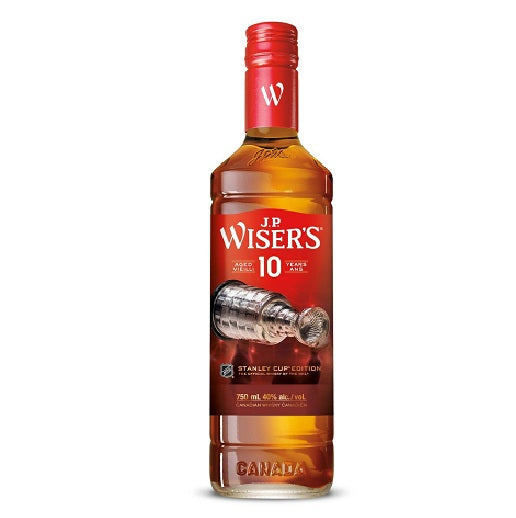 Jp Wisers Canadian Whiskey 10YR 750ML
