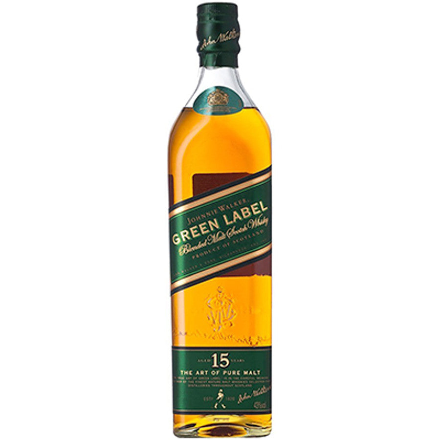 Johnnie Walker Green Label 15 Yr 750ml