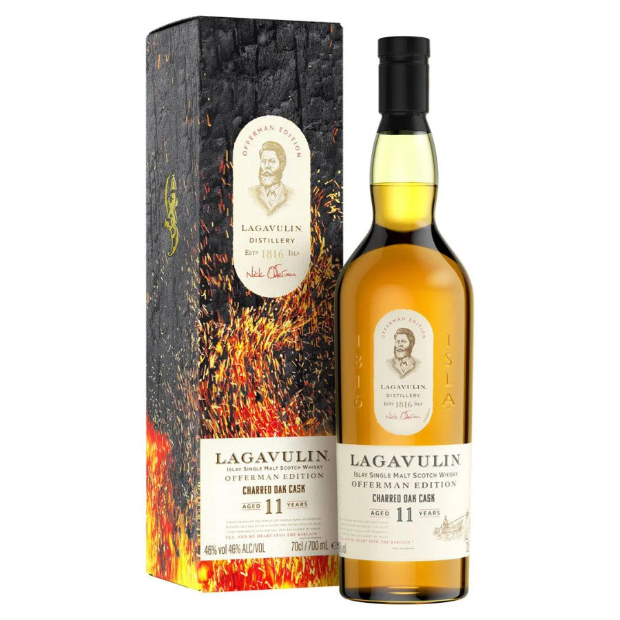 Lagavulin Single Malt Scotch Offerman Edition Caribbean Rum Cask Finish 11 Yr 92 750ML