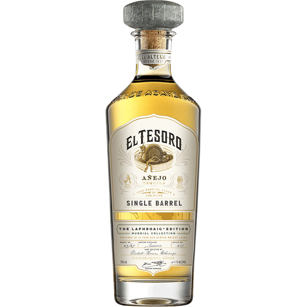 El Tesoro Tequila Reposado Single Barrel 81.2 750ml