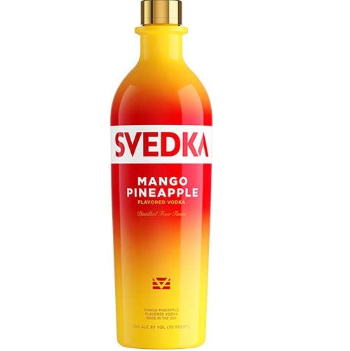Svedka Tropical Mango Pineapple Flavored Vodka 70Proof 750ml
