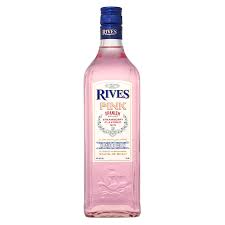 Rives Pink Strawberry Flavord Gin 750ml