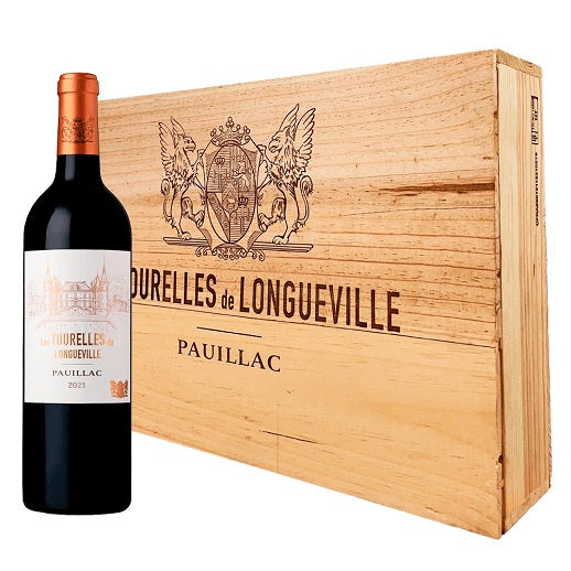 Les Tourelles de Longueville Pauillac 2019 Wood Box
