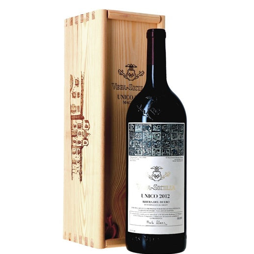 Vega Sicilia Ribera Del Duero Unico 2012 Wood Box