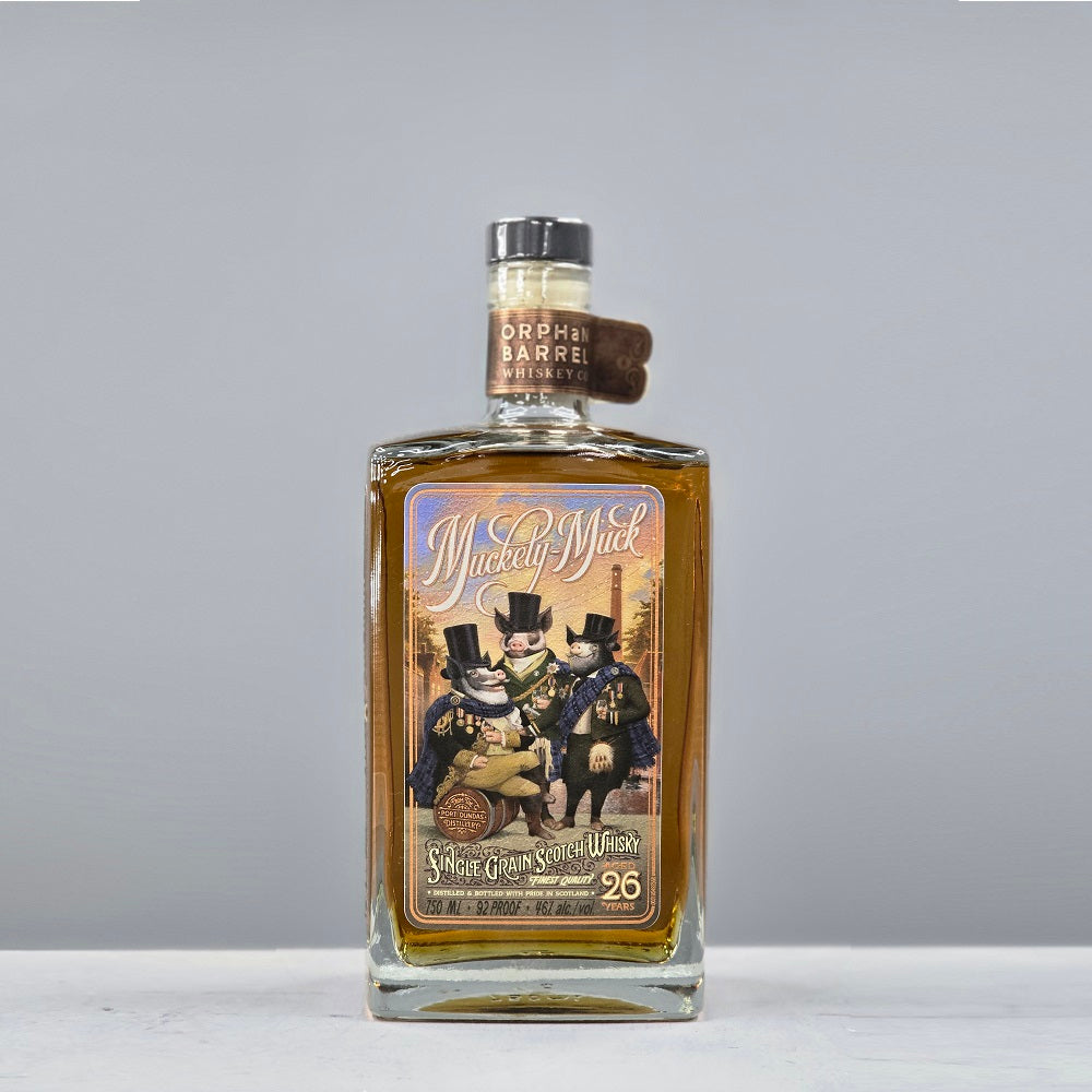 Orphan Barrel Single Grain Scotch Muckety Muck 26 Yr 92750ml