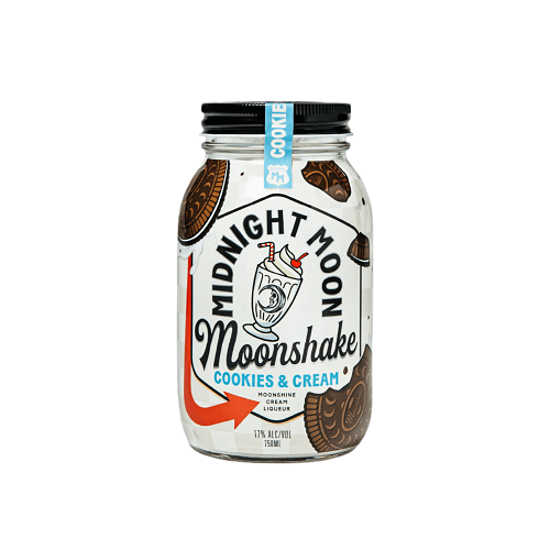 Midnight Moon Moonshake cookies & cream 750ML