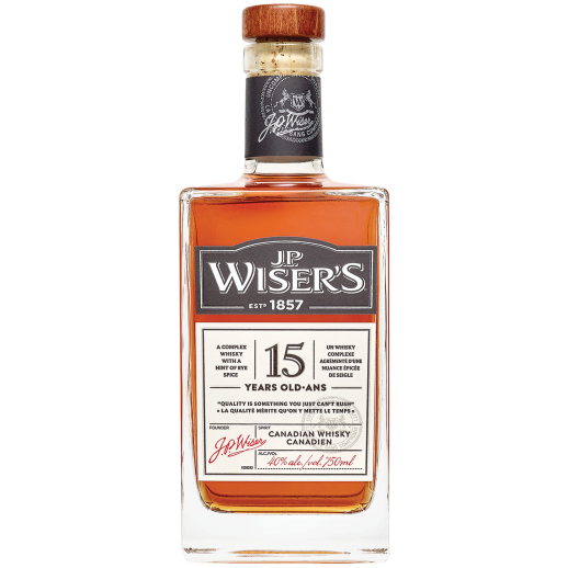 Jp Wisers Canadian Whiskey 15YR 750ML