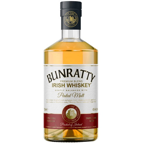 Bunratty Blended Irish Whiskey Peated Malt 86750ml