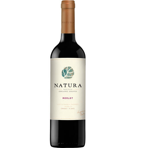 Natura Organic Merlot 750ml