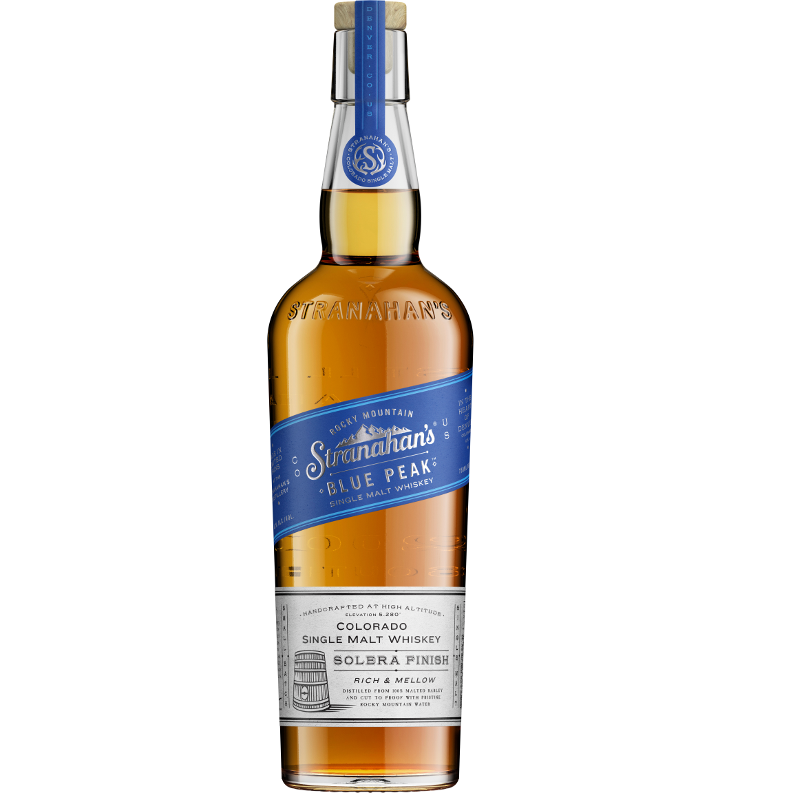 Stranahan's Blue Peak Colorado Single Malt Whiskey 750ml