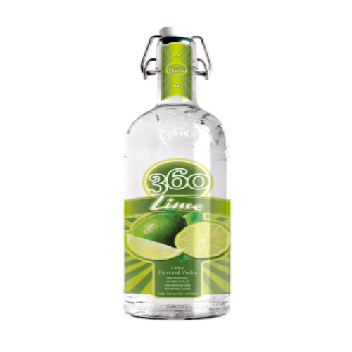 360 Lime Vodka 1 L