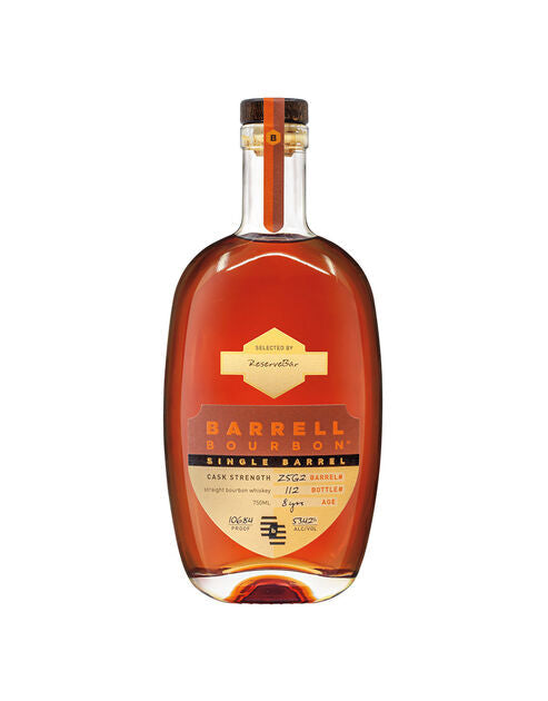 Barrell Straight Bourbon Single Barrel Cask Strength 5 Yr 116.54 750ml