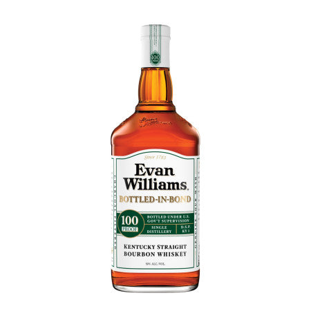 Evan Williams White Label Bottled in Bond Bourbon - 1.75Ltr