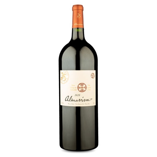 almaviva red wine puente alto 2020 wood box