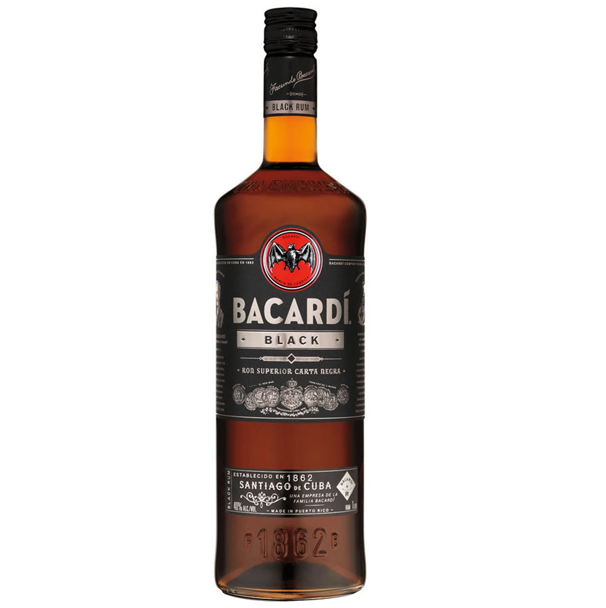 Bacardi Black Rum 750ml