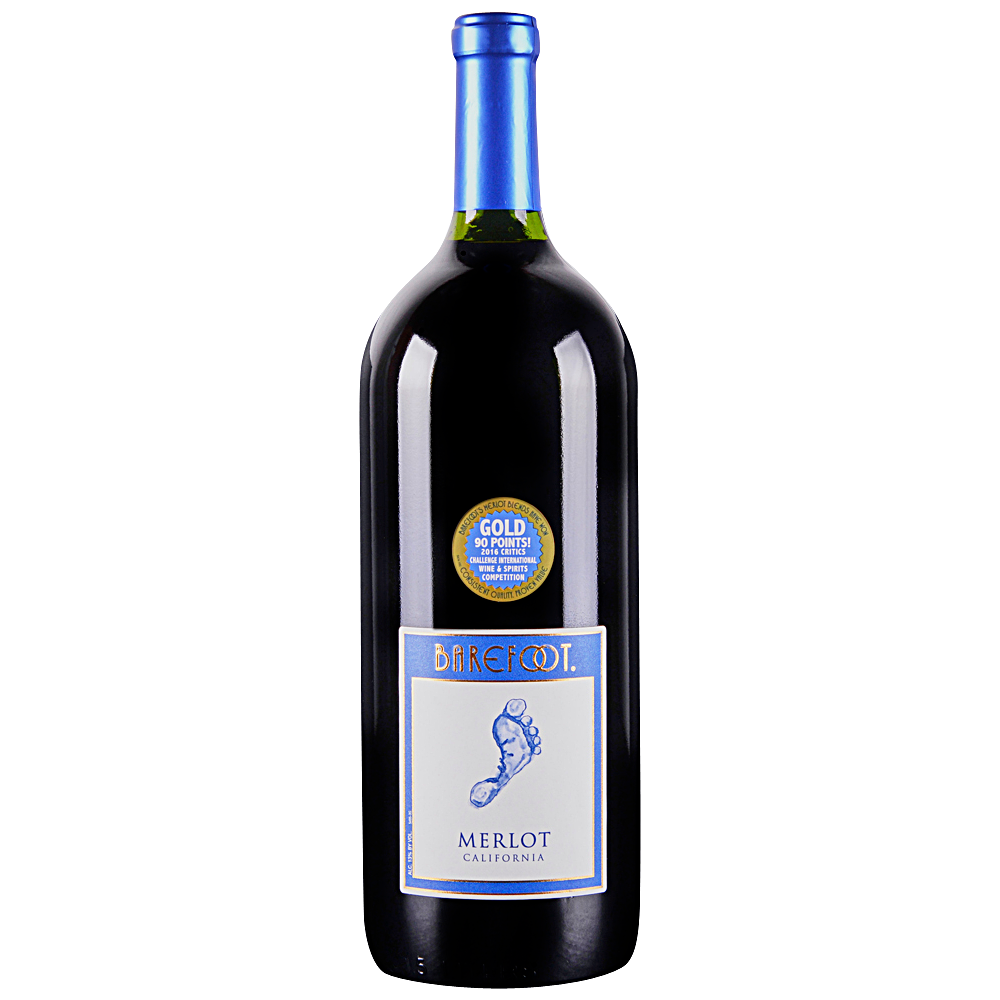 Barefoot Merlot - 1.5Ltr
