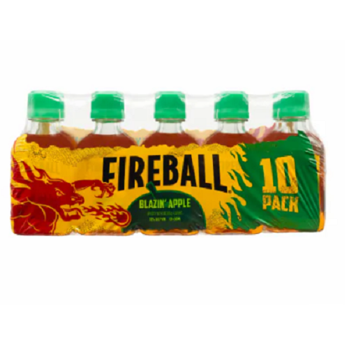 Fireball Blazin' Apple Whisky 10PK 50ML