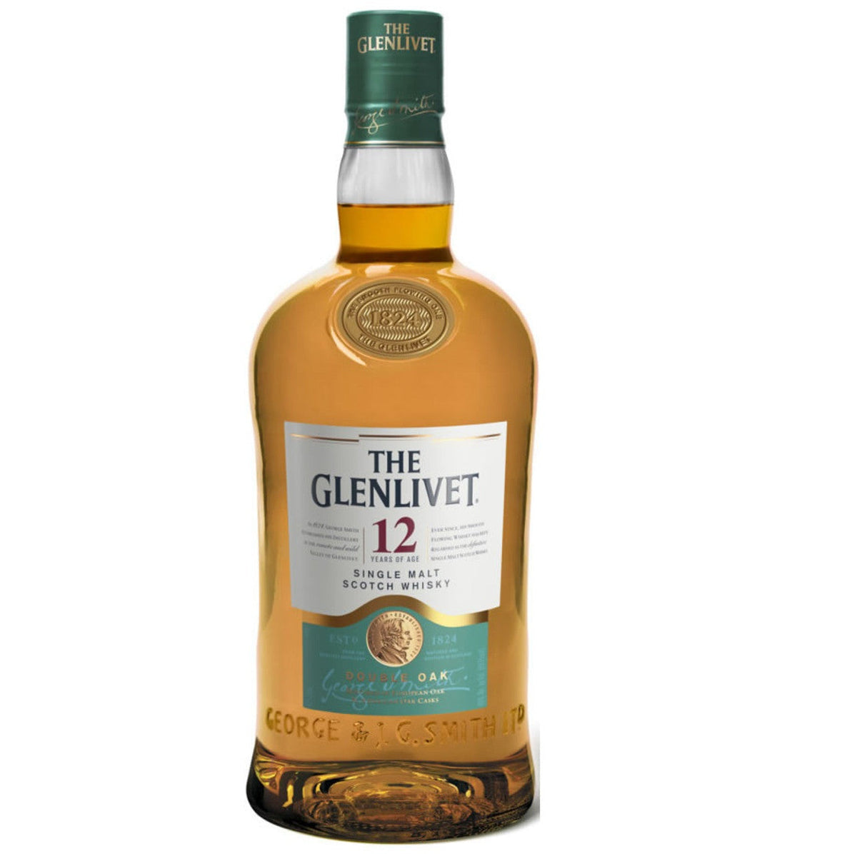 The Glenlivet Double Oak Single Malt Scotch 12yr 1.75L