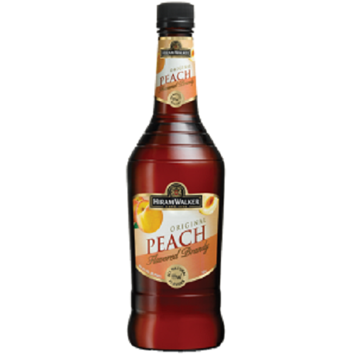 Hiram Walker Peach Flavored Brandy 60 750ml