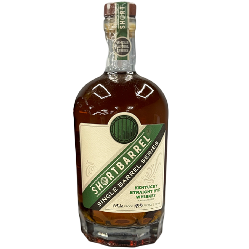 Short Barrel Rye Single Barrel 7 Yrs 119.6 Proof   750ml
