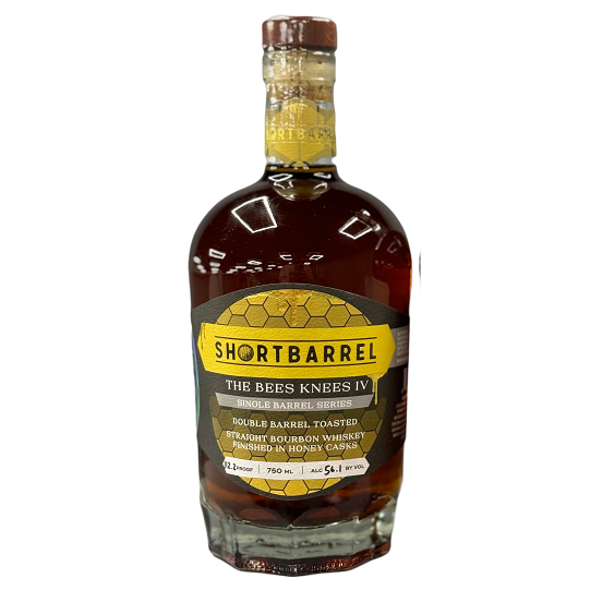 Short Barrel Bees Knees 4yrs Single Barrel 112.2 Proof  750ML