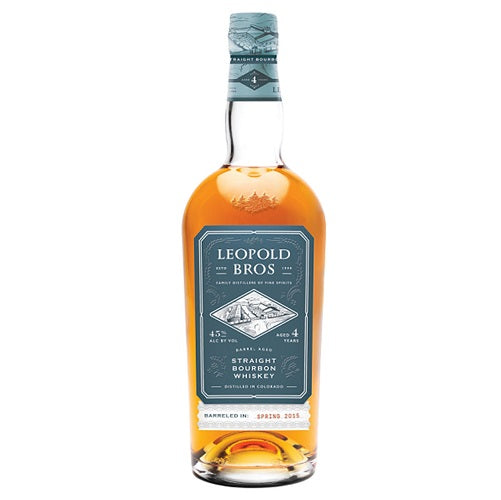 Leopold Bros Bourbon Straight 4yr Nv 750ml