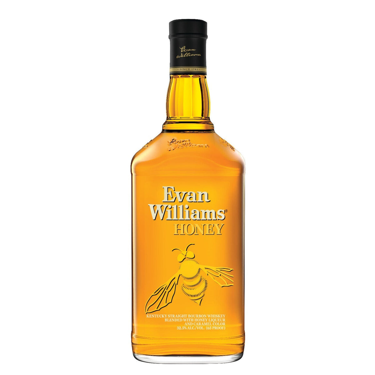 Evan Williams Honey Whiskey Liqueur 65 1.75 L