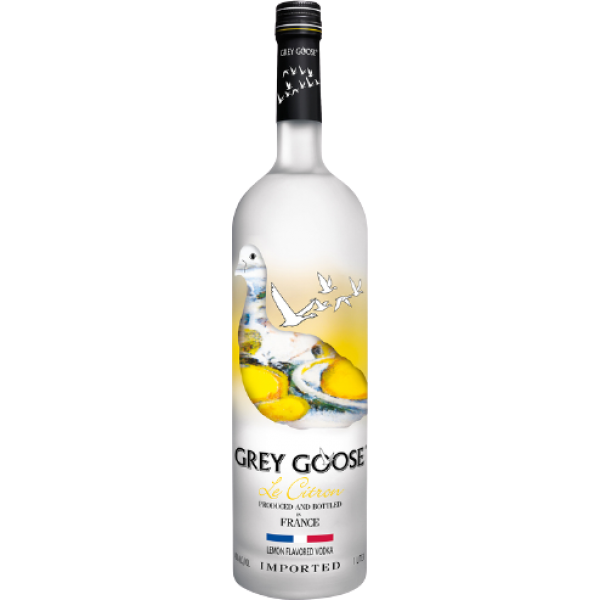Grey Goose Citrus Flavored Vodka Le Citron 80 750ml