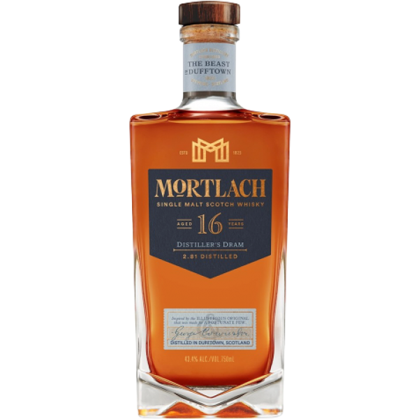 Mortlach Single Malt Scotch Distiller's Dram 16 Yr 86.8 750ml