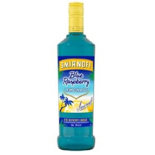 Smirnoff Raspberry Flavored Vodka Blue Raspberry Lemonade 60 Proof 750ml