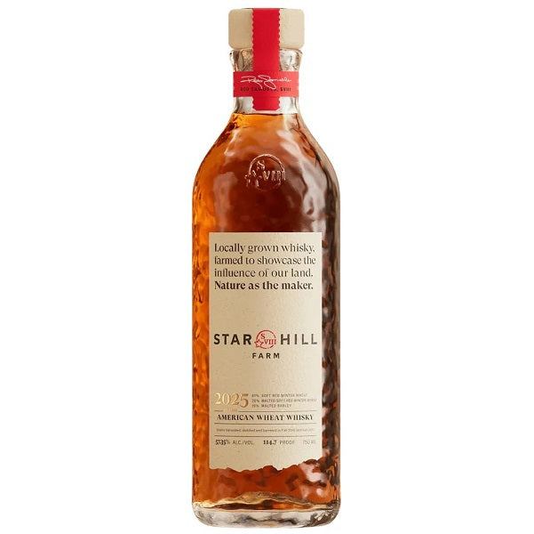 Star Hill Farm Wheat Whiskey 114.7 Proof 2025 750ml