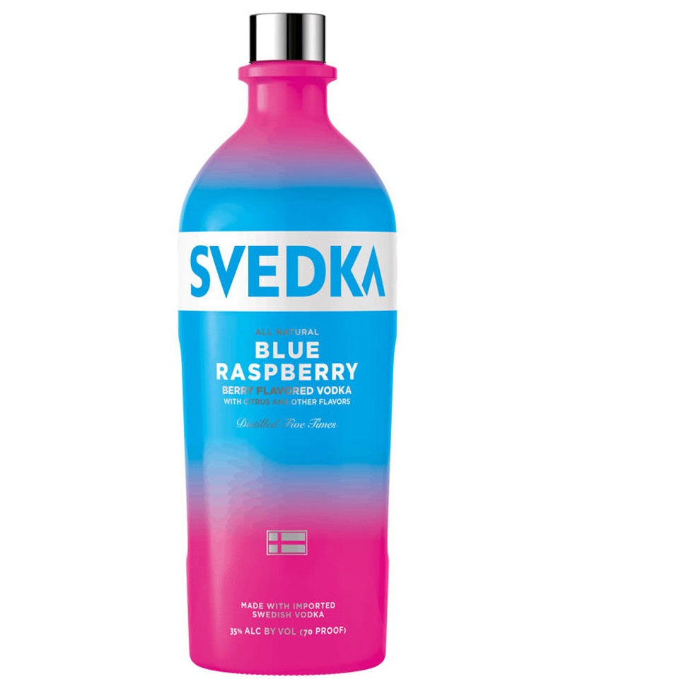 Svedka Blue Raspberry Vodka 70Proof - 1.75Ltr