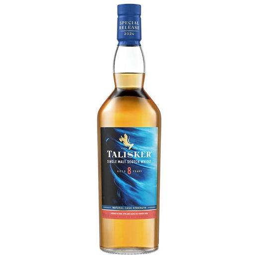 Talisker Single Malt Scotch Special Release 2024 Natural Cask Strength 8 Yr 750ml
