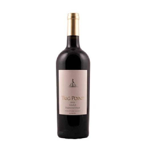 Trig Point Merlot Diamond Dust Vineyard Alexander Valley 2022