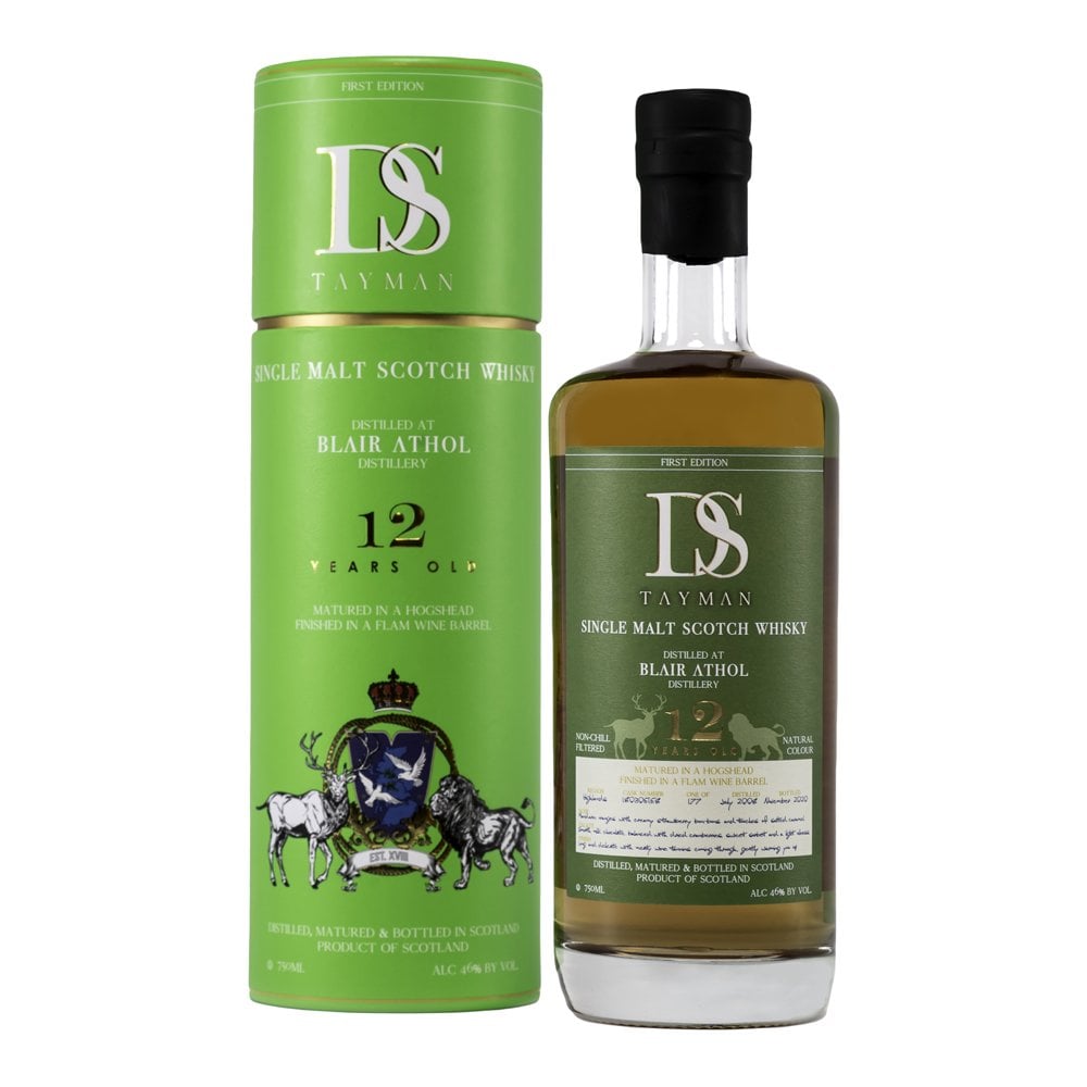 Ds Tayman Blair Athol Single Malt 12yr Scotch 750ml
