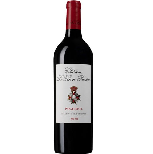 Chateau Le Bon Pasteur Pomerol 2020 Wood Box