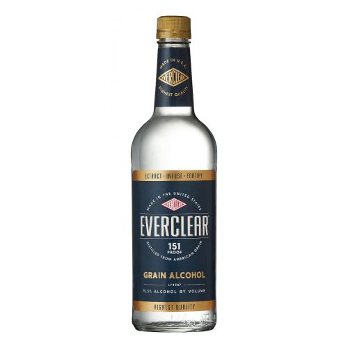 Everclear Grain Alcohol 151 750ml