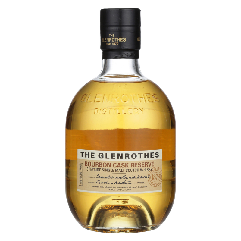 Glenrothes Bourbon Cask Reserve Speyside Single Malt Scotch Whiskey 750ml