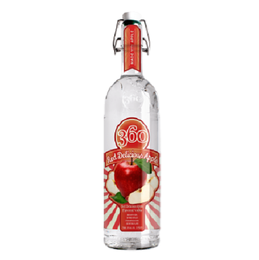 360 Red Delicious Apple Vodka 750ml