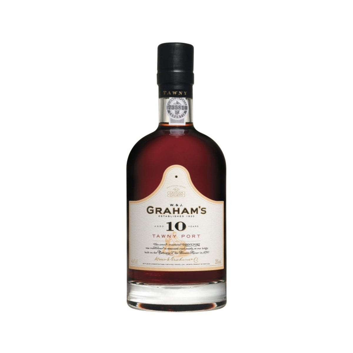 Grahams 10 Years Tawny Porto Port Wine 750ml