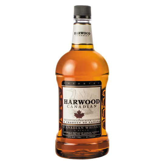 Harwood Canadian Whiskey A Blend 80 1.75 L