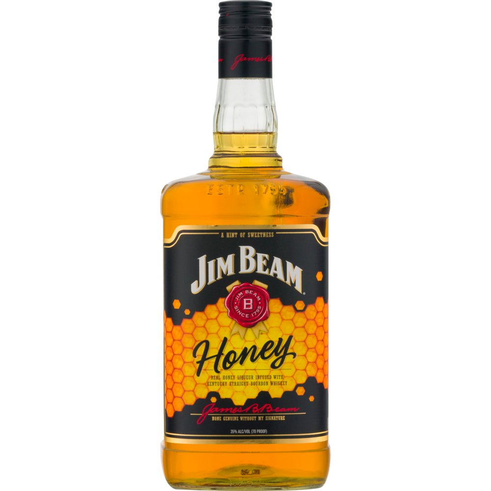 Jim Beam Honey Bourbon Whiskey 750ml