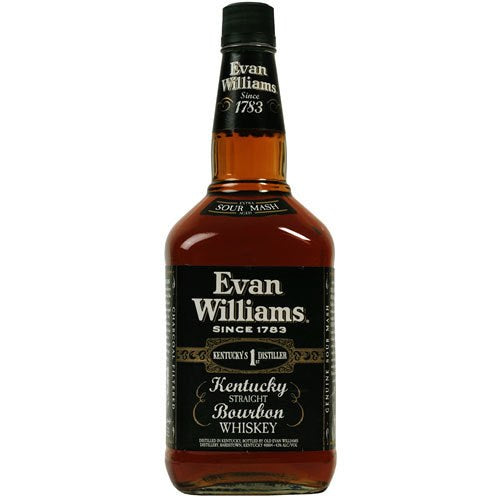 Evan Williams Black Label Bourbon Whiskey 1.75L