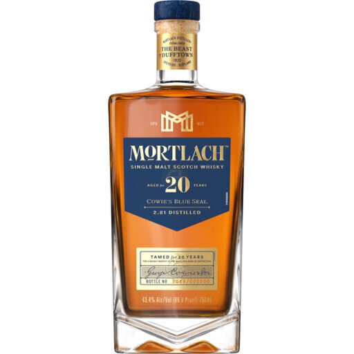 Mortlach Single Malt Scotch Cowie's Blue Seal 20 Yr 86.8 750ml