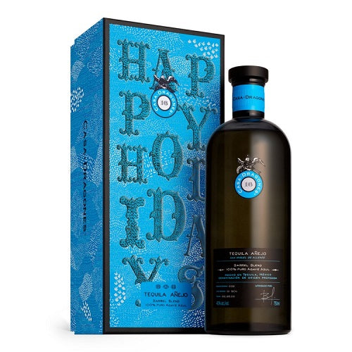 Casa Dragones Tequila Anejo Barrel Blend 80 With Holiday Sleeve 750mL