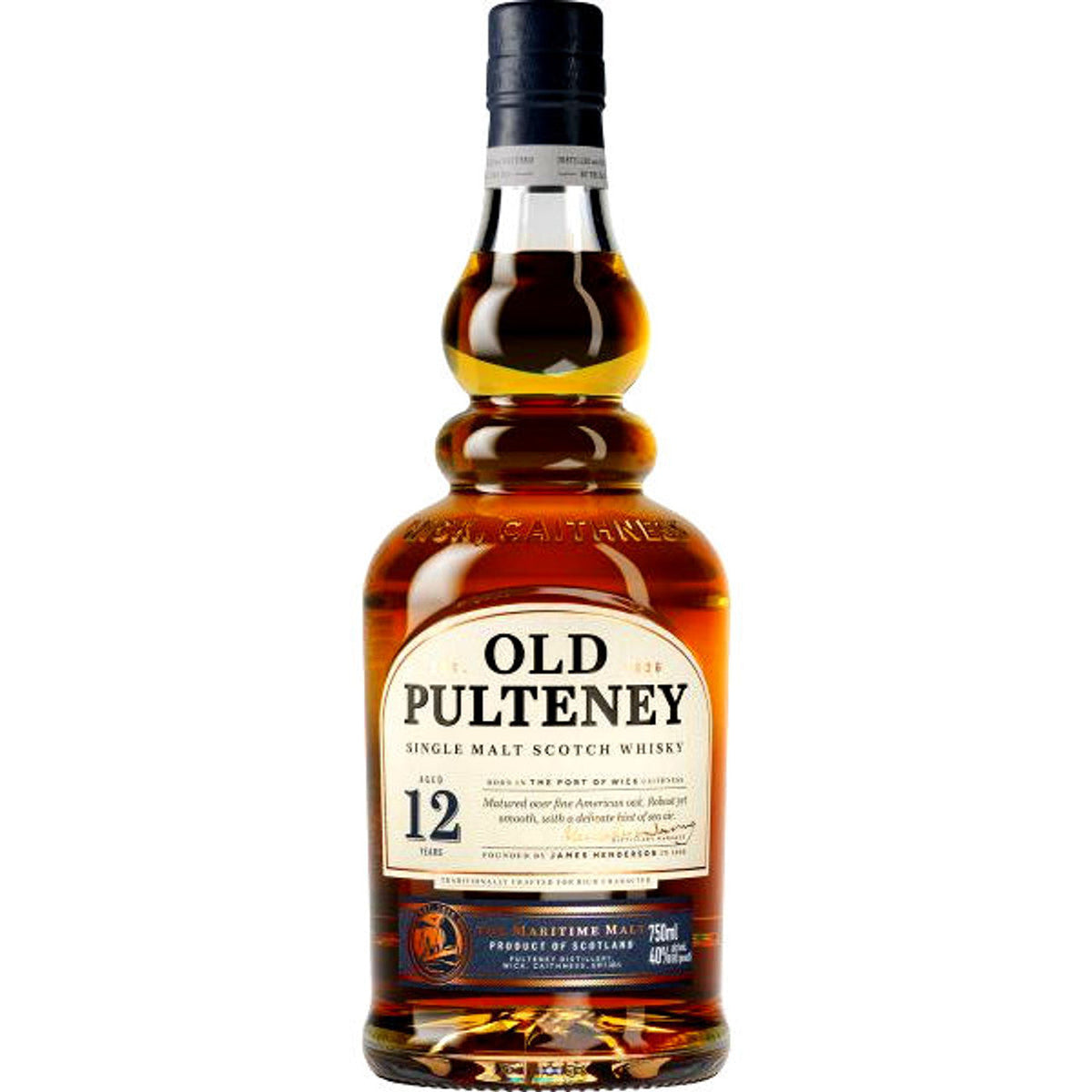 Old Pulteney Single Malt Scotch 12 Yr 80 750ml