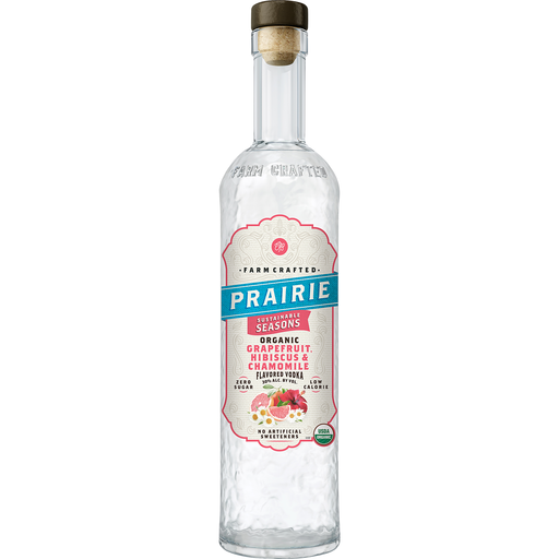 Prairie Grapefruit Hibiscus & Chamomile Flavored Vodka 60 750ml