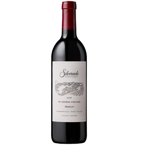 Silverado Vineyards Merlot MT. George Vineyard Coombsville 2021