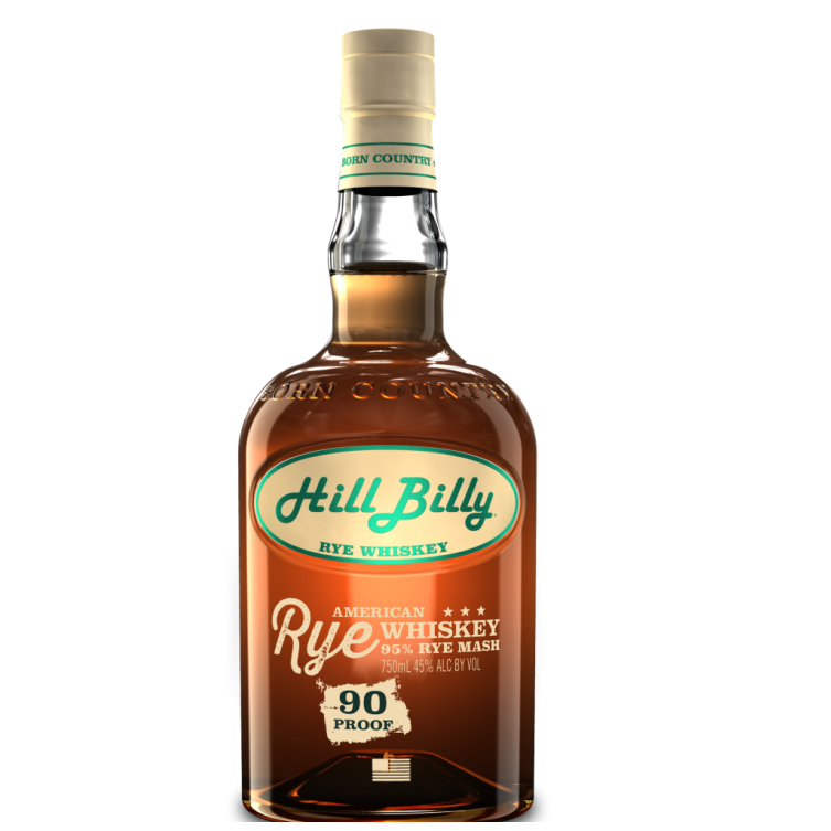 Hillbilly American Rye Whiskey 750ml